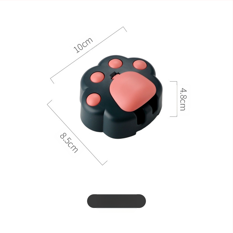 Mielas katės letenos dantų šepetėlio laikiklis, montuojamas ant sienos, buitinis, be perforatoriaus, elektrinis dantų šepetėlis, vaikiškas kūrybingas dantų šepetėlio laikiklis