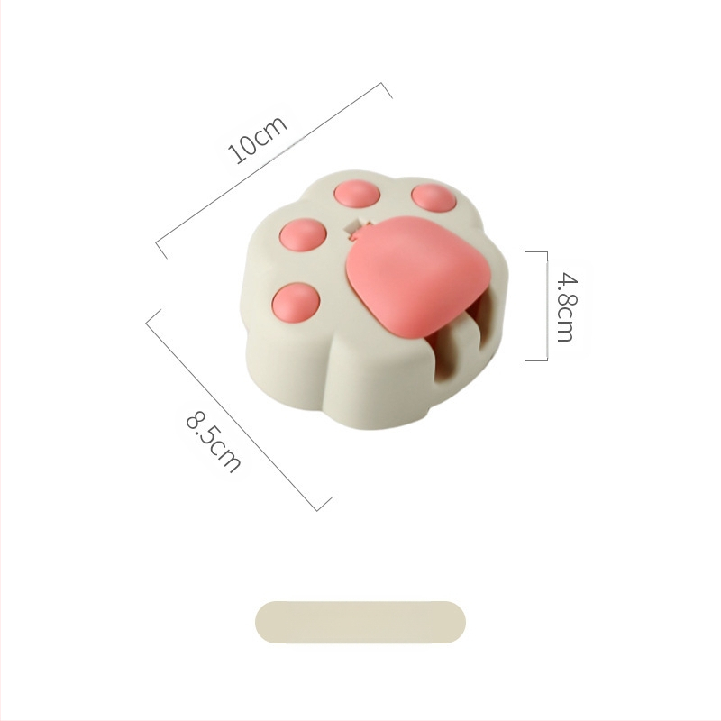 Mielas katės letenos dantų šepetėlio laikiklis, montuojamas ant sienos, buitinis, be perforatoriaus, elektrinis dantų šepetėlis, vaikiškas kūrybingas dantų šepetėlio laikiklis