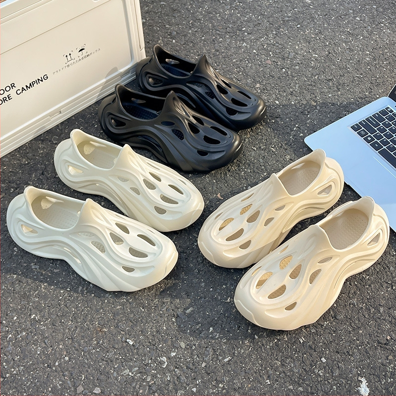 Vīriešu vasaras apavi ar mīkstu zoli, sandales, vīriešu pludmales sandales, vīriešu āra apavi