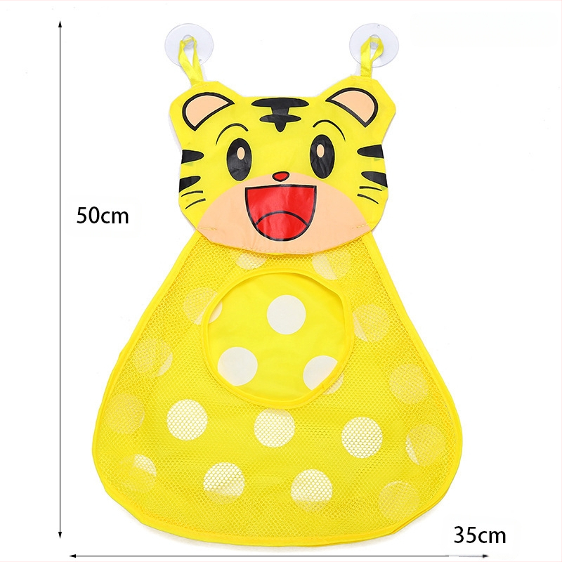 Uus koomiksiga vannitoa magamistuba laste vannitoatarvete hoiukotiga, lihtne armas hingav vannitoatoodete riputuskott