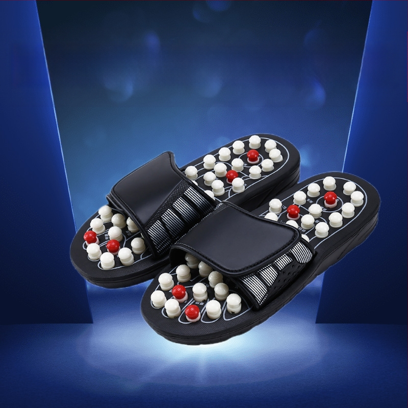Acupressură Board masaj papuci pentru bărbați vară nouă elastică Moxibustion picior acupunctură terapie magnetică papuci acasă picior terapie pantofi de sănătate