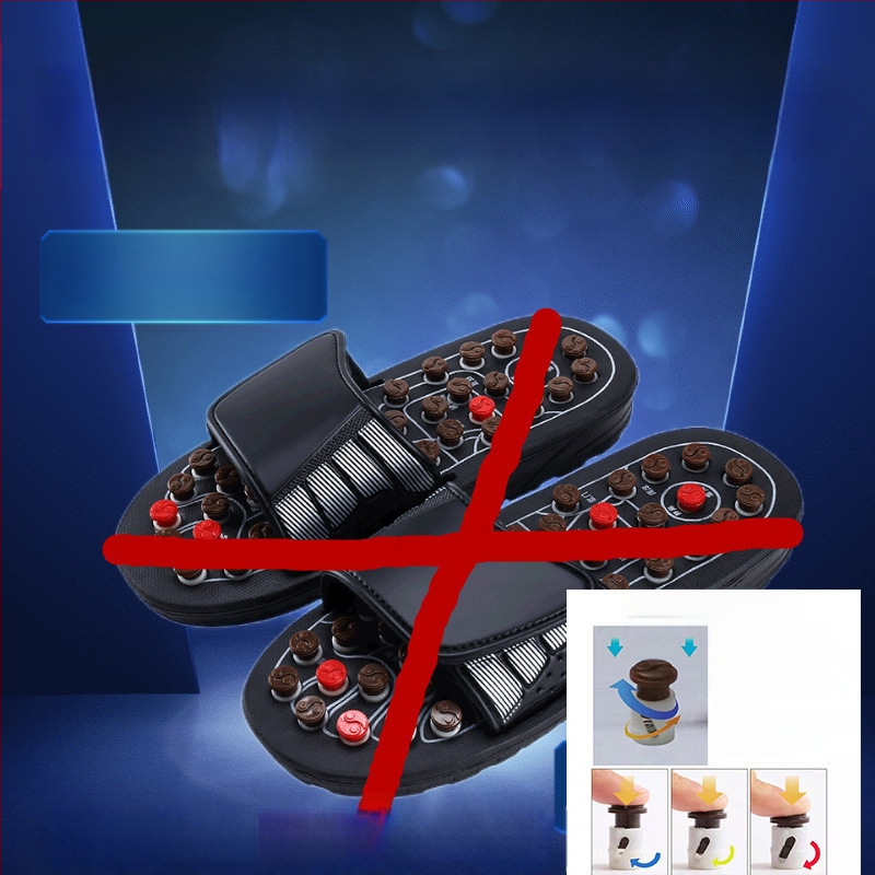 Acupressură Board masaj papuci pentru bărbați vară nouă elastică Moxibustion picior acupunctură terapie magnetică papuci acasă picior terapie pantofi de sănătate