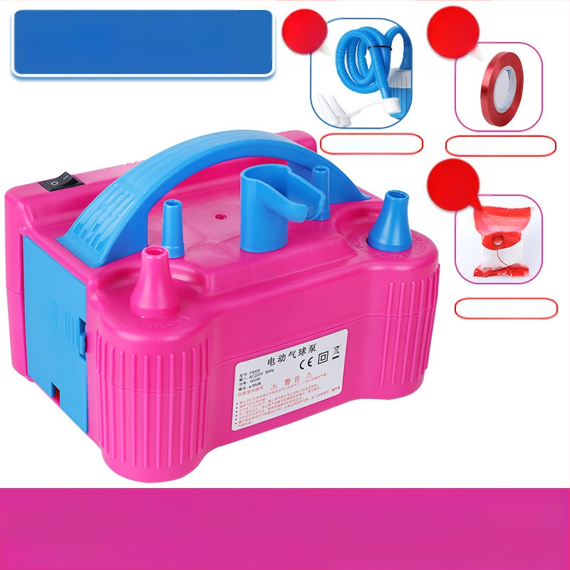 2025. aasta uus kahekihiline õhupalli elektriline täispuhur õhupalli puhumismasin õhupump automaatne täispuhur kahekordse auguga vaata üksikasju