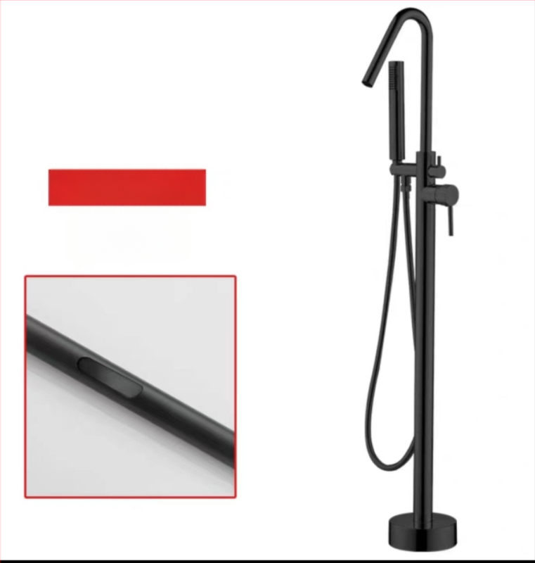 Grindų vonios maišytuvas vario kolonėlės vonios maišytuvas namams, viešbučiui, karšto ir šalto vandens automatinio valdymo gamyklos didmeninės prekybos maišytuvas