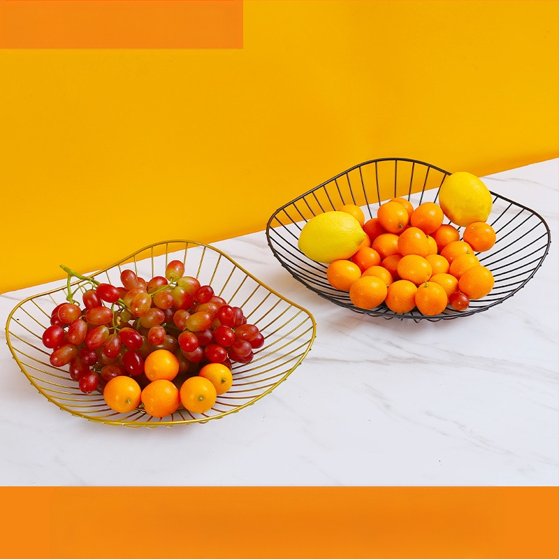 „Nordic Ins“ stiliaus namų vaisių krepšelis, svetainė, kavos staliukas, vaisių padėklas, namų apyvokos reikmenys, modernus, paprastas, kūrybingas užkandžių laikymo krepšelis