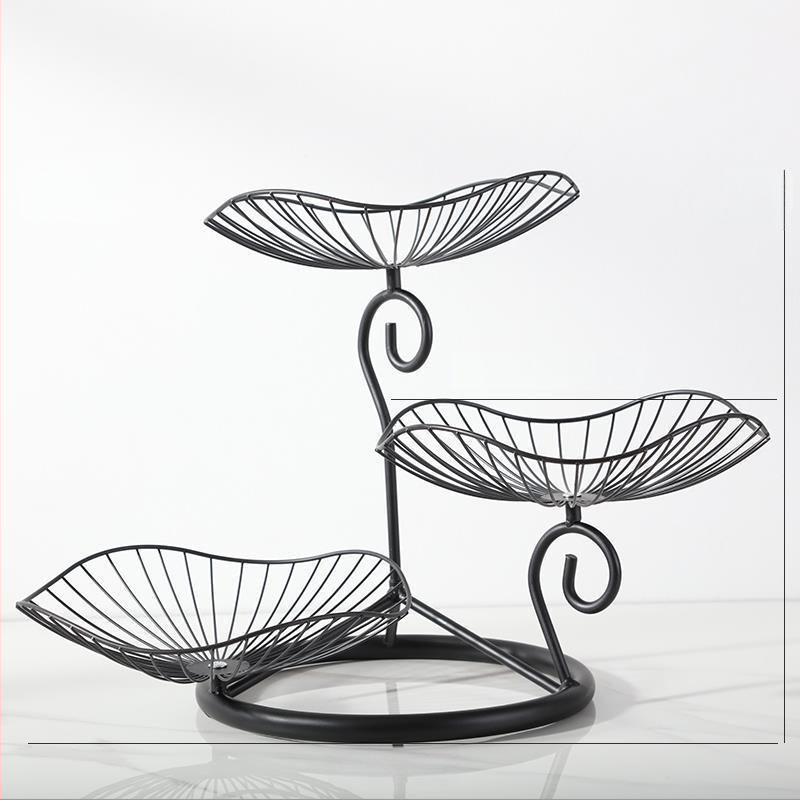 „Nordic Ins“ stiliaus namų vaisių krepšelis, svetainė, kavos staliukas, vaisių padėklas, namų apyvokos reikmenys, modernus, paprastas, kūrybingas užkandžių laikymo krepšelis