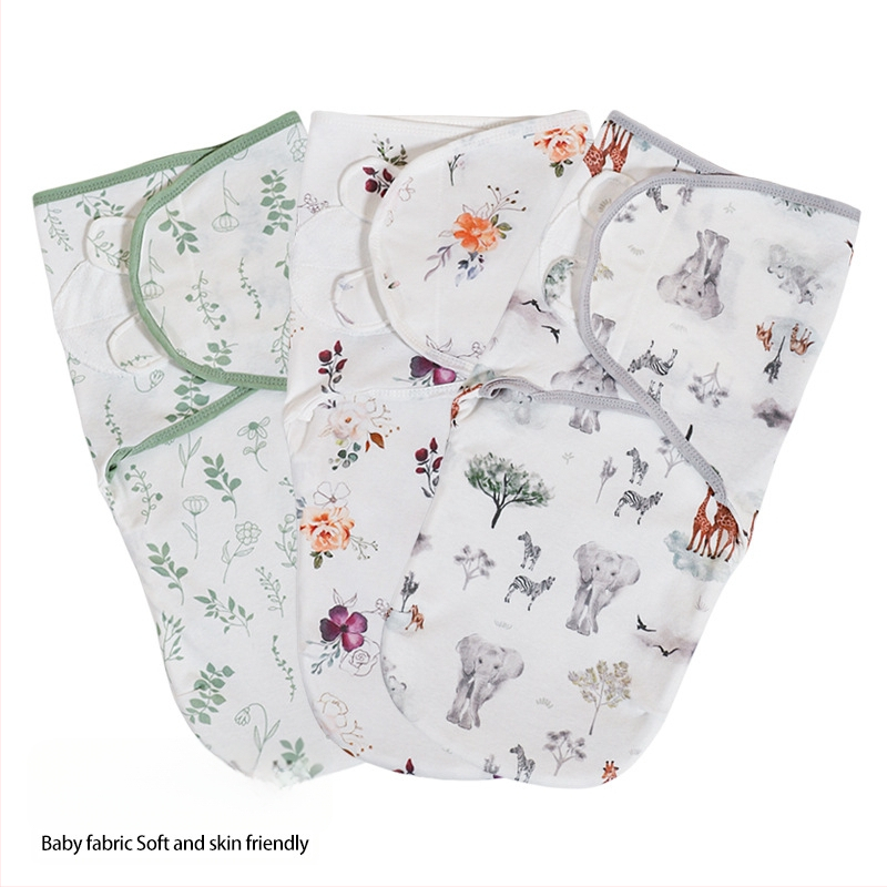 Pătură din bumbac pur pentru nou-născuți, de primăvară și de vară, respirabilă, anti-sărituri, înfășat, prosop, pătură pentru copii