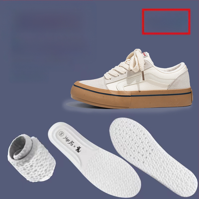 Klasiskas, daudzpusīgas audekla kurpes, vīriešu pavasara jaunās, biezas zoles zēnu kedas, 2025. gada jauns stils