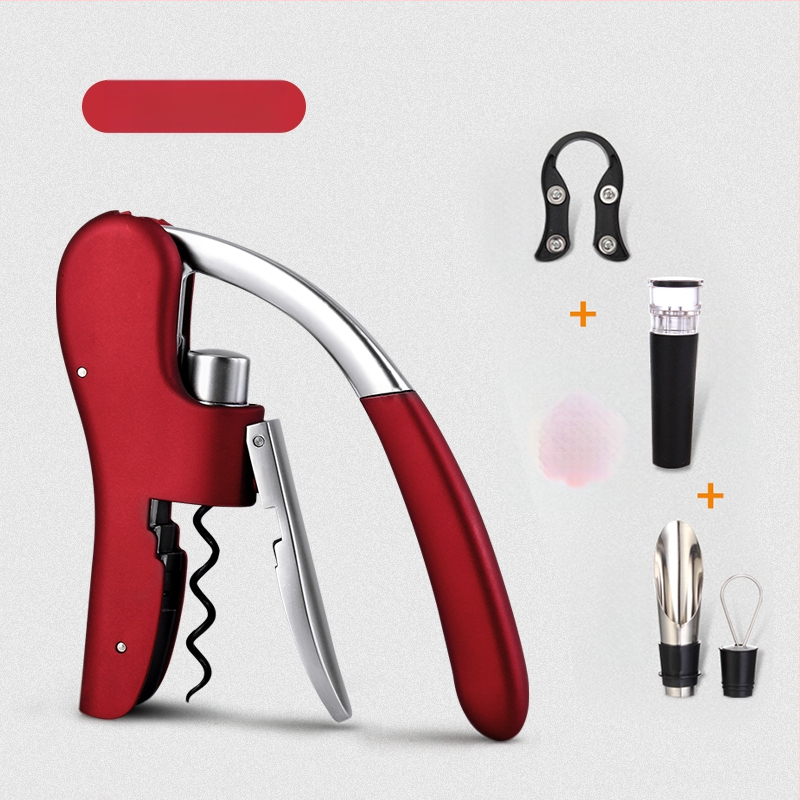 Vörösboros üvegnyitó háztartási vörösboros nyitó bor kreatív multifunkcionális készlet bornyitó üvegprés típus