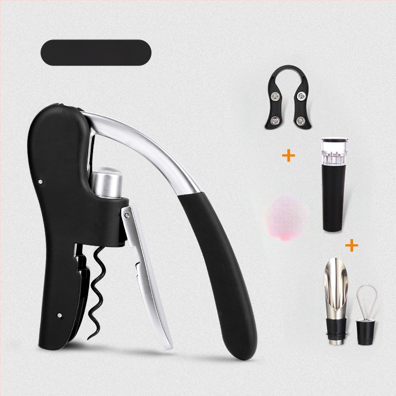 Vörösboros üvegnyitó háztartási vörösboros nyitó bor kreatív multifunkcionális készlet bornyitó üvegprés típus