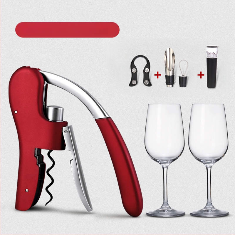 Vörösboros üvegnyitó háztartási vörösboros nyitó bor kreatív multifunkcionális készlet bornyitó üvegprés típus