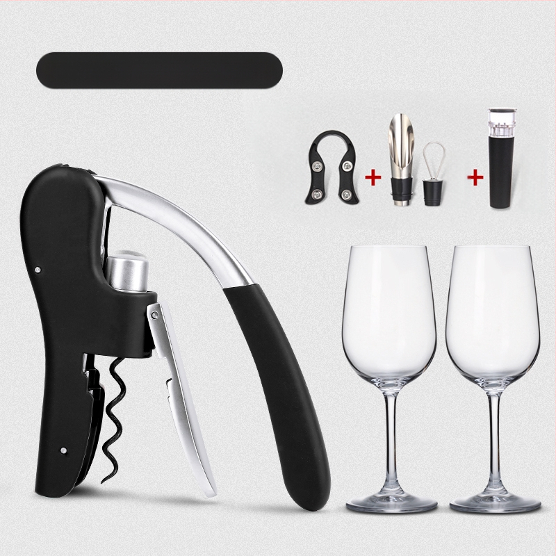 Vörösboros üvegnyitó háztartási vörösboros nyitó bor kreatív multifunkcionális készlet bornyitó üvegprés típus