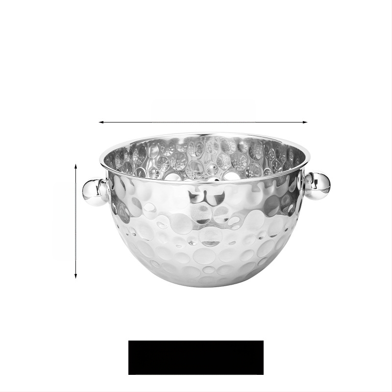 Tarpvalstybinis ledo kibiras iš nerūdijančio plieno ledo kibiro baras KTV ledo laikymo kibiras gėrimų ledo kibiras alaus ledo kibiro baras ledas