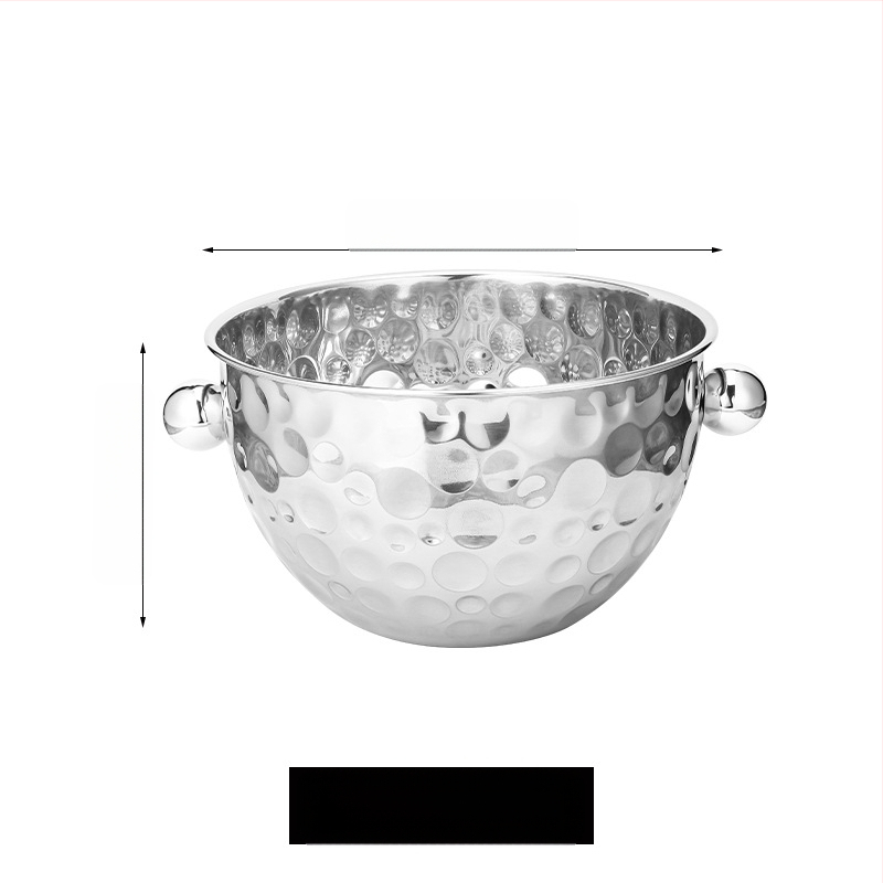 Tarpvalstybinis ledo kibiras iš nerūdijančio plieno ledo kibiro baras KTV ledo laikymo kibiras gėrimų ledo kibiras alaus ledo kibiro baras ledas