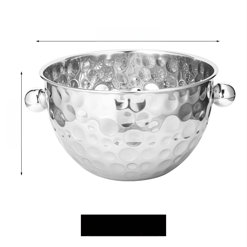 Tarpvalstybinis ledo kibiras iš nerūdijančio plieno ledo kibiro baras KTV ledo laikymo kibiras gėrimų ledo kibiras alaus ledo kibiro baras ledas