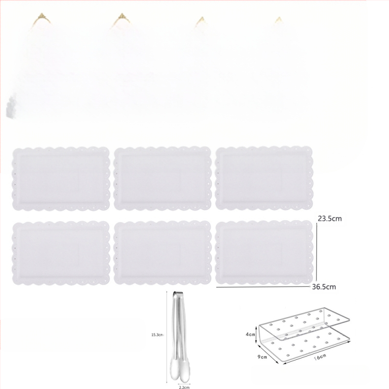 Europietiško stiliaus trijų sluoksnių vaisių lėkštė popietės arbatai užkandžių padėklas, desertų stalas, tortų stovas, tortų derinys