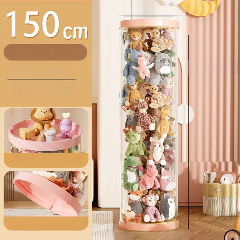 Didelės talpos kibirėlis-lėlė, pliušinis žaislas, užtrauktukas-lėlė, permatoma buitinė technika, didelės vertės artefaktas