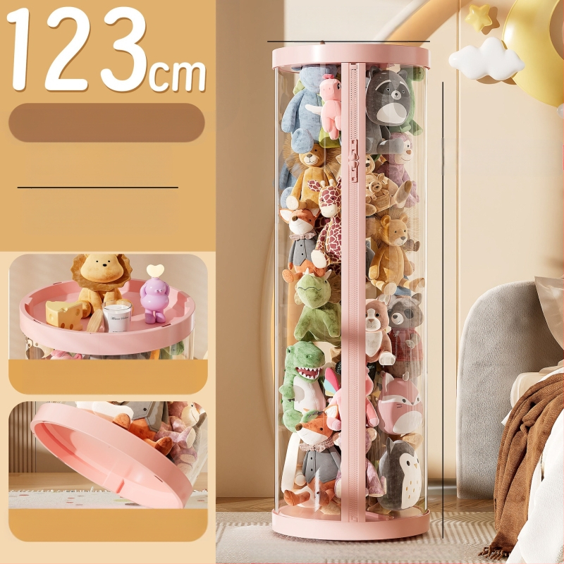 Didelės talpos kibirėlis-lėlė, pliušinis žaislas, užtrauktukas-lėlė, permatoma buitinė technika, didelės vertės artefaktas