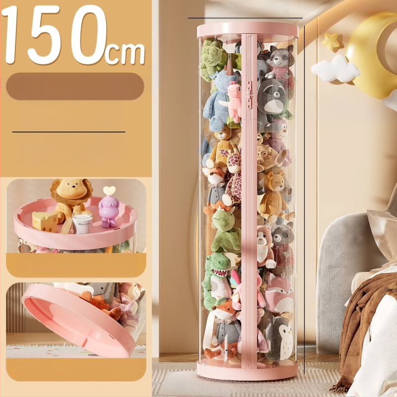 Didelės talpos kibirėlis-lėlė, pliušinis žaislas, užtrauktukas-lėlė, permatoma buitinė technika, didelės vertės artefaktas