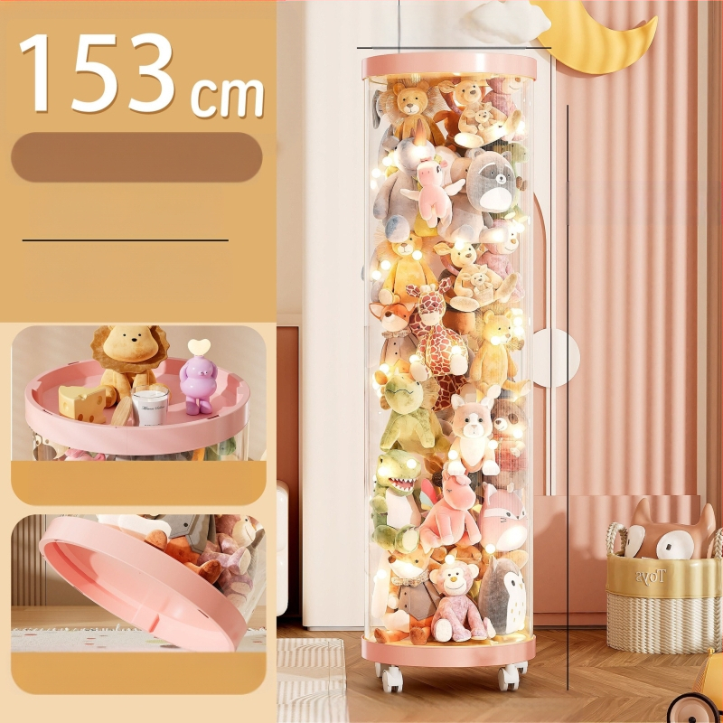 Didelės talpos kibirėlis-lėlė, pliušinis žaislas, užtrauktukas-lėlė, permatoma buitinė technika, didelės vertės artefaktas