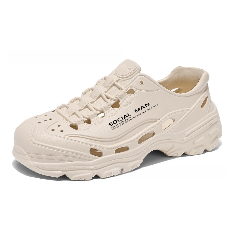 Prekogranične ljetne klompe s mekim potplatom, lagane cipele za roditelje i djecu, ležerne cipele za plažu, sandale s osjećajem kake, muške cipele s debelim potplatom