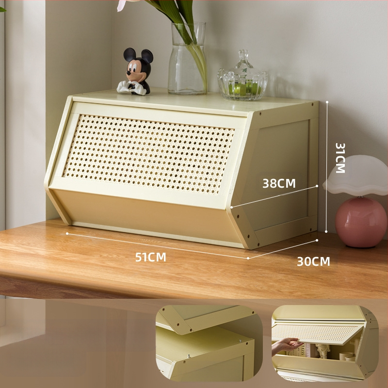 Multifunktsionaalne kaanega virnastatav mitmesuguste asjade hoiukast, hoiukast, majapidamise hoiukapp, hoiukast, öökapp