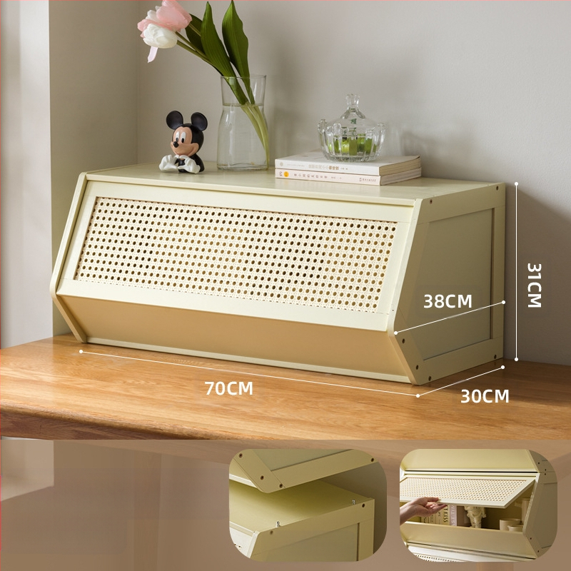 Multifunktsionaalne kaanega virnastatav mitmesuguste asjade hoiukast, hoiukast, majapidamise hoiukapp, hoiukast, öökapp