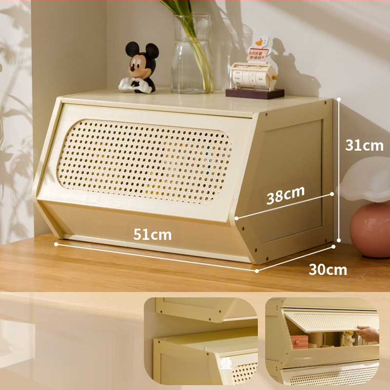 Multifunktsionaalne kaanega virnastatav mitmesuguste asjade hoiukast, hoiukast, majapidamise hoiukapp, hoiukast, öökapp