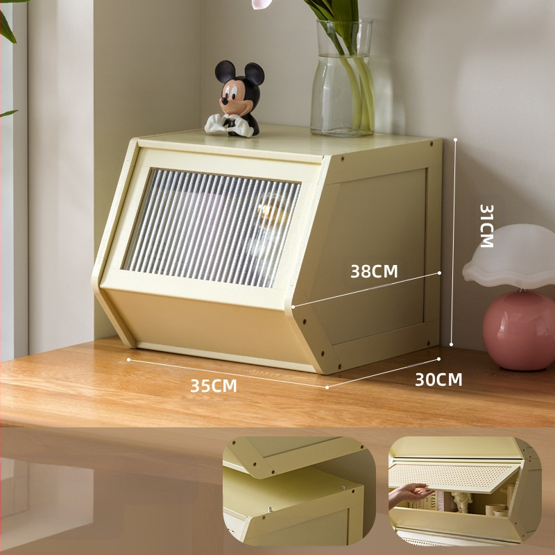 Multifunktsionaalne kaanega virnastatav mitmesuguste asjade hoiukast, hoiukast, majapidamise hoiukapp, hoiukast, öökapp