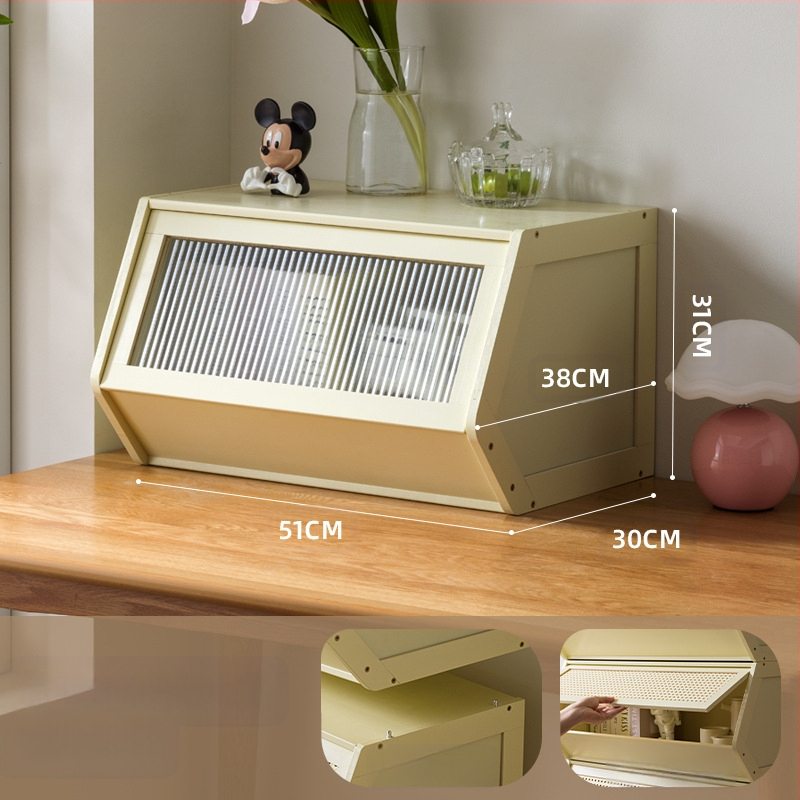 Multifunktsionaalne kaanega virnastatav mitmesuguste asjade hoiukast, hoiukast, majapidamise hoiukapp, hoiukast, öökapp