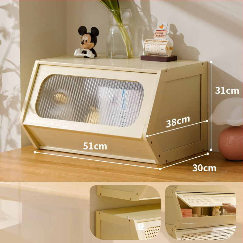 Multifunktsionaalne kaanega virnastatav mitmesuguste asjade hoiukast, hoiukast, majapidamise hoiukapp, hoiukast, öökapp