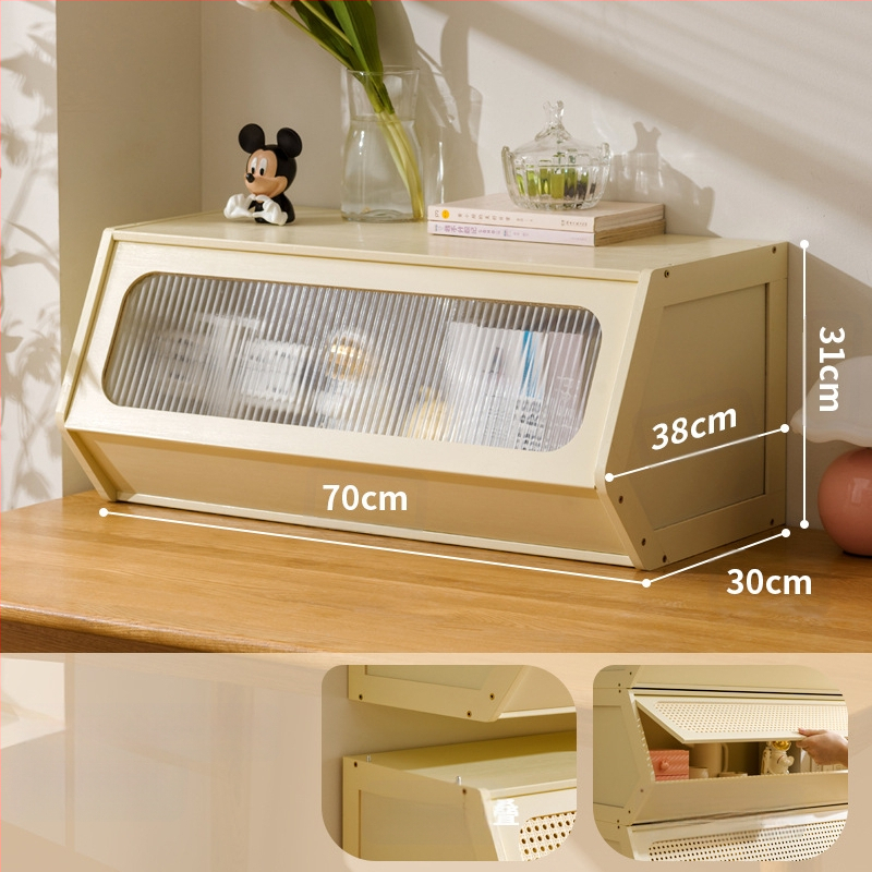 Multifunktsionaalne kaanega virnastatav mitmesuguste asjade hoiukast, hoiukast, majapidamise hoiukapp, hoiukast, öökapp