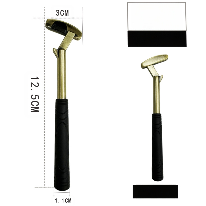Tiesioginio gamyklinio pardavimo cinko lydinio golfo geležies formos kūrybinis alaus butelių atidarytuvas metalinis butelių atidarytuvas su kryžminiu kraštu yra sandėlyje