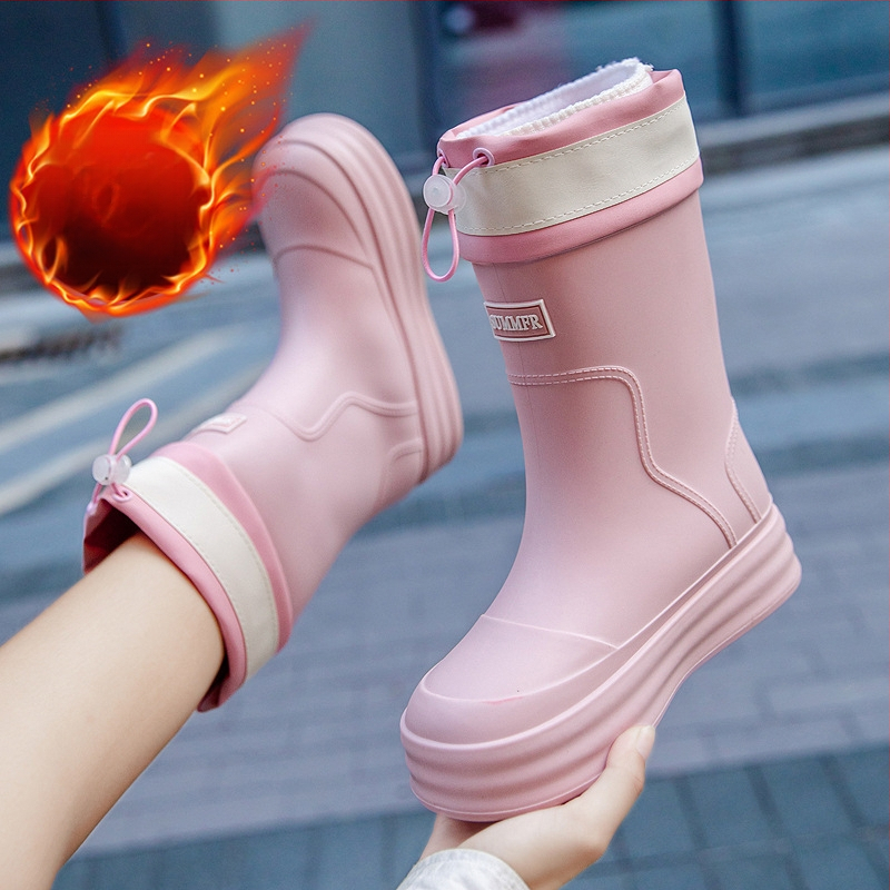 Nauji japoniški moteriški storapadiai vidutinio ir ilgo vamzdelio vandens batai, skirti visiems metų laikams, darbo batai, skirti automobiliams plovimui, vandeniui, neslystantys, vidaus ir lauko guminiai batai