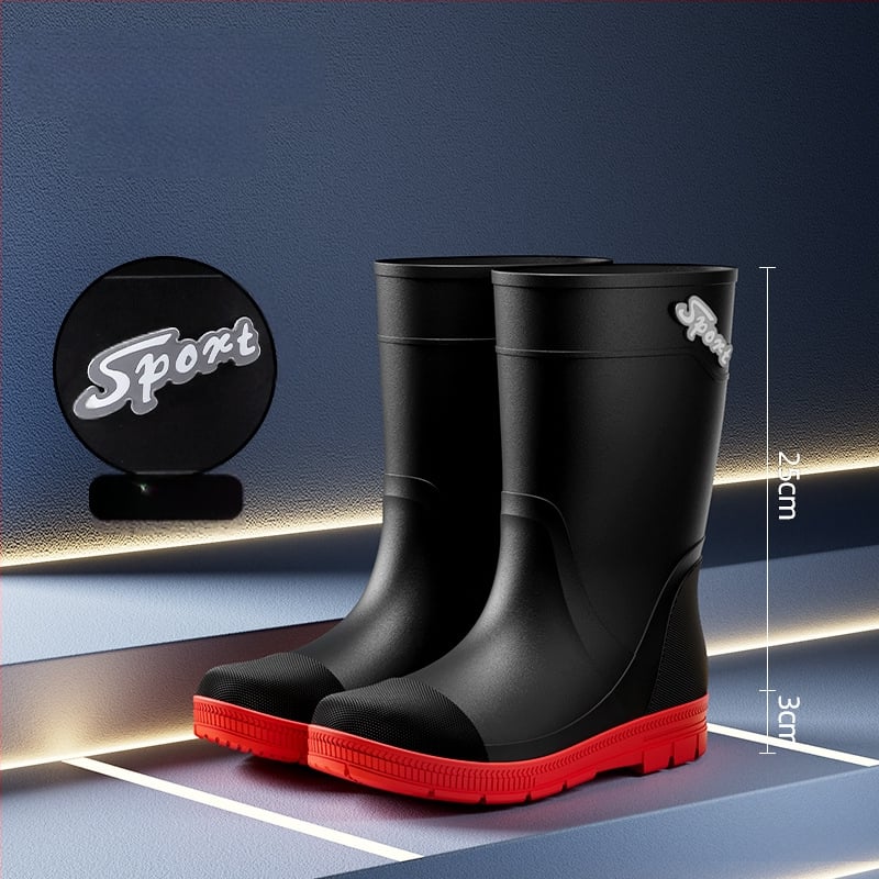 Meeste kummist saapad, kõrge toruga, veekindlad, libisemiskindlad, kummist kingad, kalastuskingad torus, kulumiskindlad, pika toruga, hulgimüük