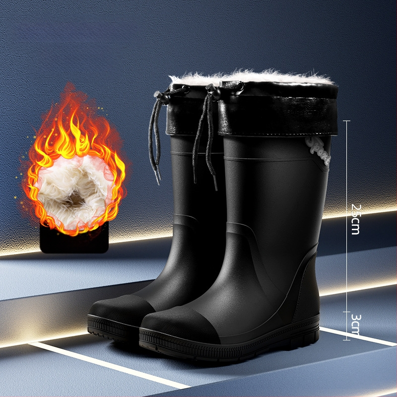 Meeste kummist saapad, kõrge toruga, veekindlad, libisemiskindlad, kummist kingad, kalastuskingad torus, kulumiskindlad, pika toruga, hulgimüük