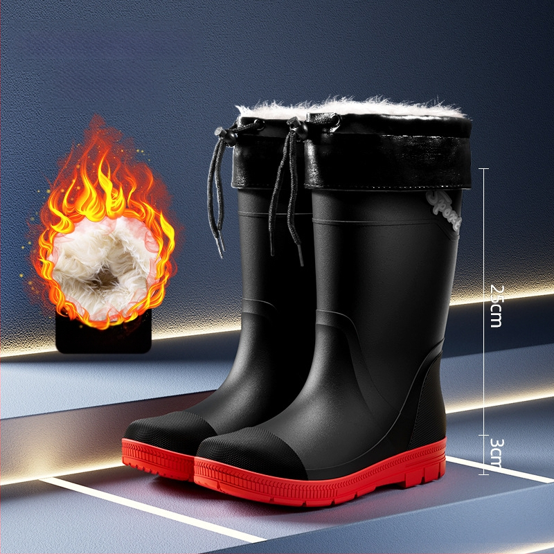 Meeste kummist saapad, kõrge toruga, veekindlad, libisemiskindlad, kummist kingad, kalastuskingad torus, kulumiskindlad, pika toruga, hulgimüük