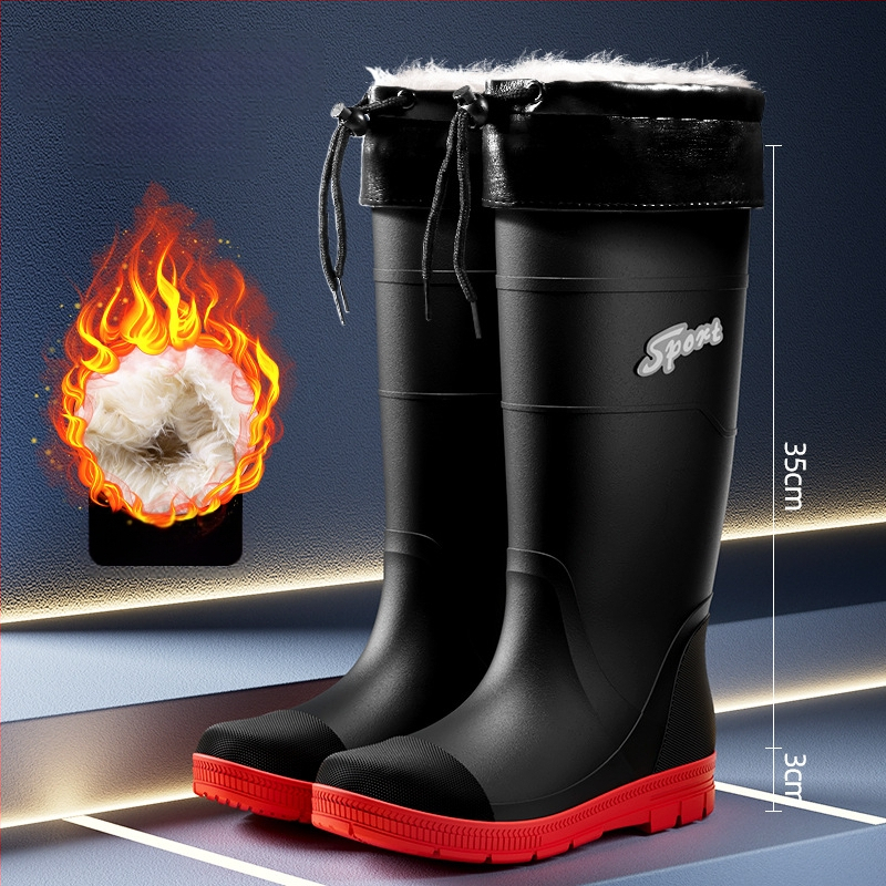 Meeste kummist saapad, kõrge toruga, veekindlad, libisemiskindlad, kummist kingad, kalastuskingad torus, kulumiskindlad, pika toruga, hulgimüük