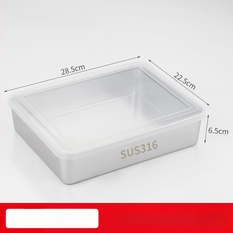 Tiramisu karpide valmistamise konteiner roostevabast terasest koogimaitseainevormide valmistamise jääpulbrikarp tasuta saatmisega