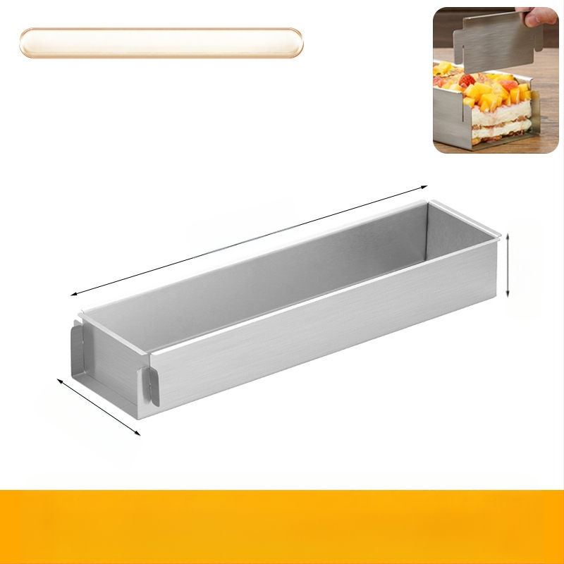 Tiramisu karpide valmistamise konteiner roostevabast terasest koogimaitseainevormide valmistamise jääpulbrikarp tasuta saatmisega