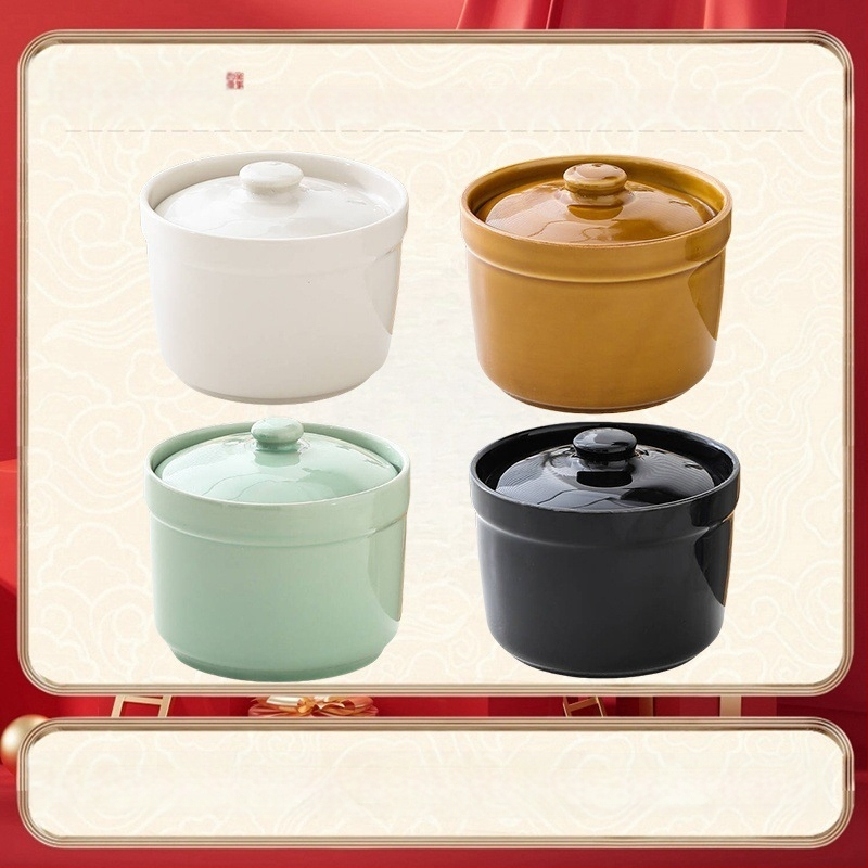 Keraamiline veekindel hautisepott, majapidamises kasutatav aurutuspott, hautisepott, Shaxiani supipott, hautisepott, hautisepott ühele inimesele