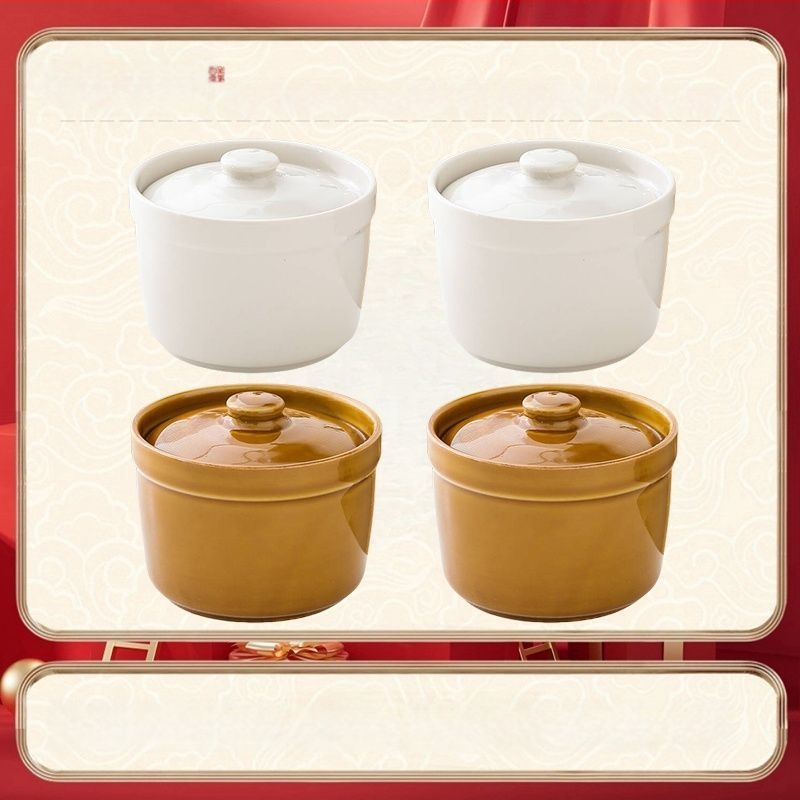 Keraamiline veekindel hautisepott, majapidamises kasutatav aurutuspott, hautisepott, Shaxiani supipott, hautisepott, hautisepott ühele inimesele