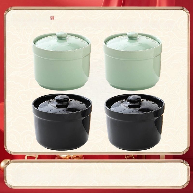 Keraamiline veekindel hautisepott, majapidamises kasutatav aurutuspott, hautisepott, Shaxiani supipott, hautisepott, hautisepott ühele inimesele