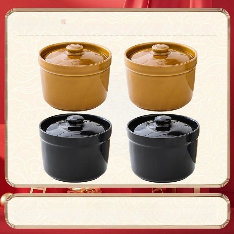 Keraamiline veekindel hautisepott, majapidamises kasutatav aurutuspott, hautisepott, Shaxiani supipott, hautisepott, hautisepott ühele inimesele