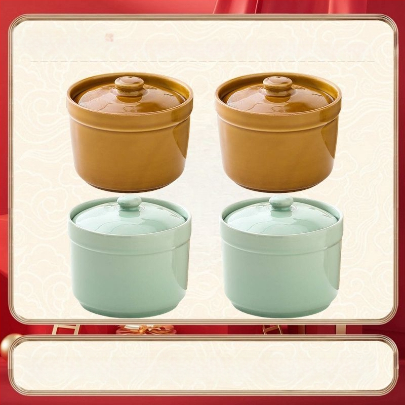 Keraamiline veekindel hautisepott, majapidamises kasutatav aurutuspott, hautisepott, Shaxiani supipott, hautisepott, hautisepott ühele inimesele