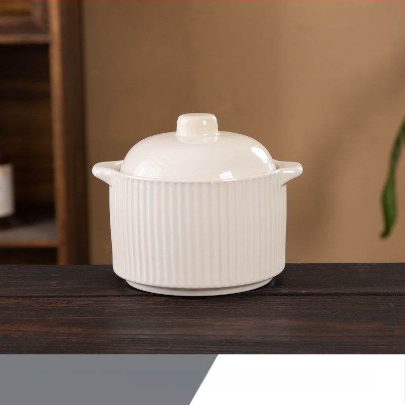 Keraamiline veekindel hautisepott, majapidamises kasutatav aurutuspott, hautisepott, Shaxiani supipott, hautisepott, hautisepott ühele inimesele