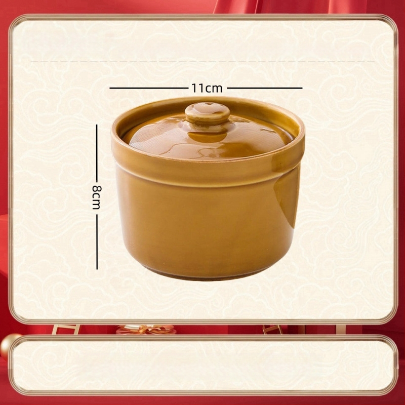 Keraamiline veekindel hautisepott, majapidamises kasutatav aurutuspott, hautisepott, Shaxiani supipott, hautisepott, hautisepott ühele inimesele