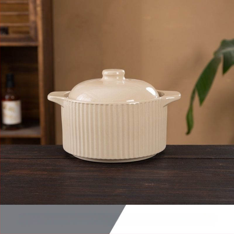 Keraamiline veekindel hautisepott, majapidamises kasutatav aurutuspott, hautisepott, Shaxiani supipott, hautisepott, hautisepott ühele inimesele