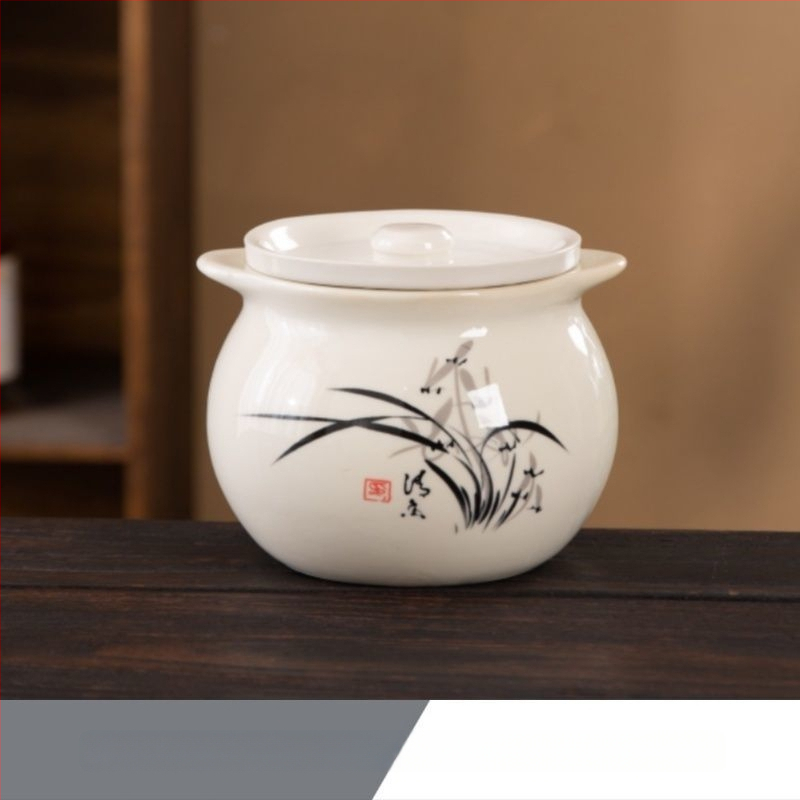 Keraamiline veekindel hautisepott, majapidamises kasutatav aurutuspott, hautisepott, Shaxiani supipott, hautisepott, hautisepott ühele inimesele