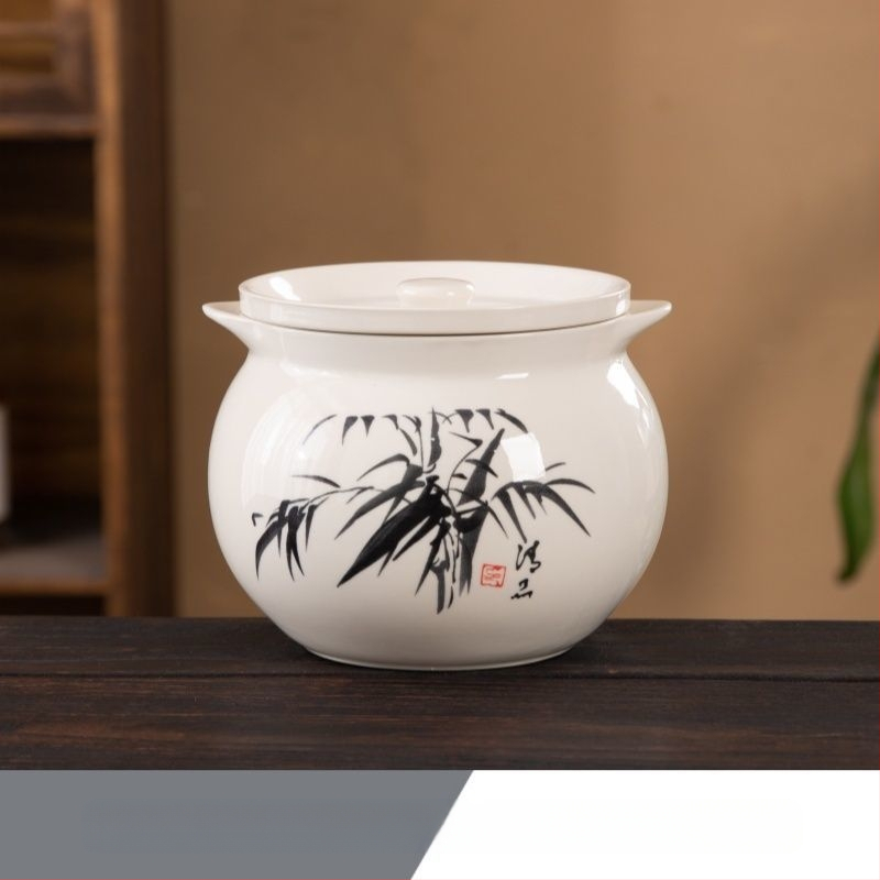 Keraamiline veekindel hautisepott, majapidamises kasutatav aurutuspott, hautisepott, Shaxiani supipott, hautisepott, hautisepott ühele inimesele